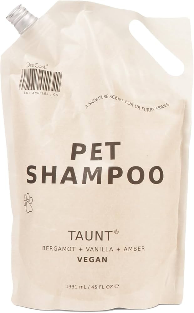 DedCool Pet Shampoo (01 Taunt, 16.9 oz) Tear-Free, for Sensitive Skin, Hypoallergenic, Dry Skin &... | Amazon (US)