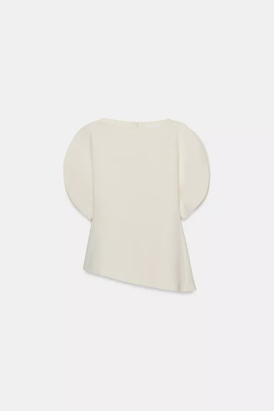 PUFF SLEEVE TOP ZW COLLECTION | Zara UK