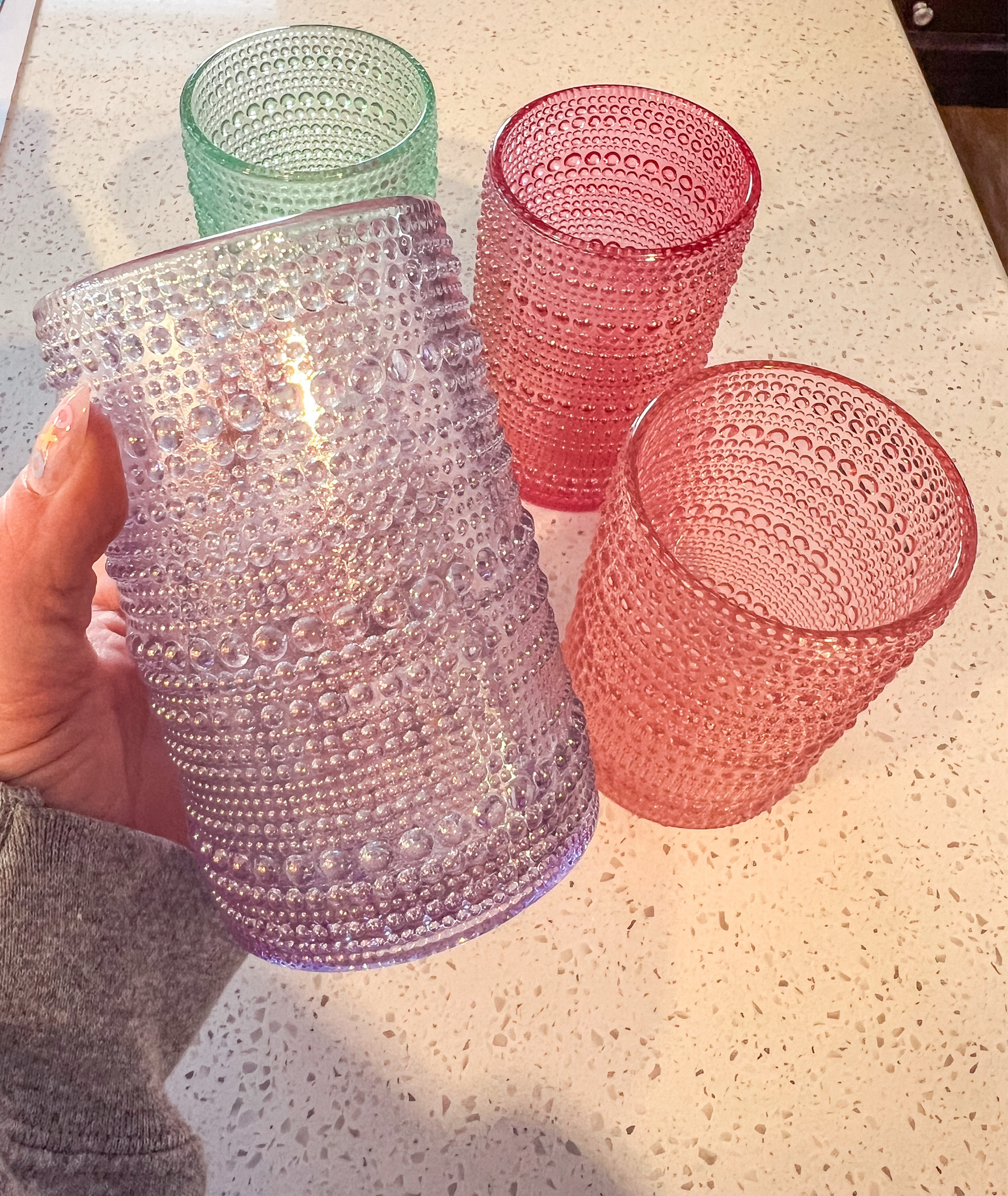 I’m a sucker for a colorful glass! 😍

If anyone knows me - you know I love COLOR!! I can’t wait to add bits and pieces it into our home. 



#LTKHome #LTKFindsUnder50
