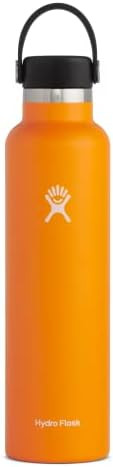 Hydro Flask 24 oz Standard Mouth Water Bottle with Flex Cap or Flex Straw | Amazon (US)