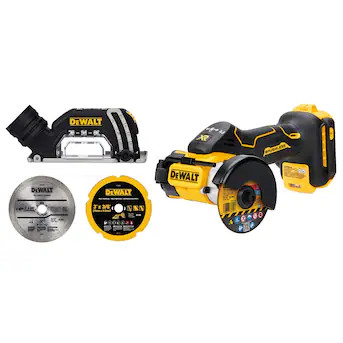 DEWALT XR 3-in 20-volt max Trigger Switch Brushless Cordless Cut-off tool Lowes.com | Lowe's