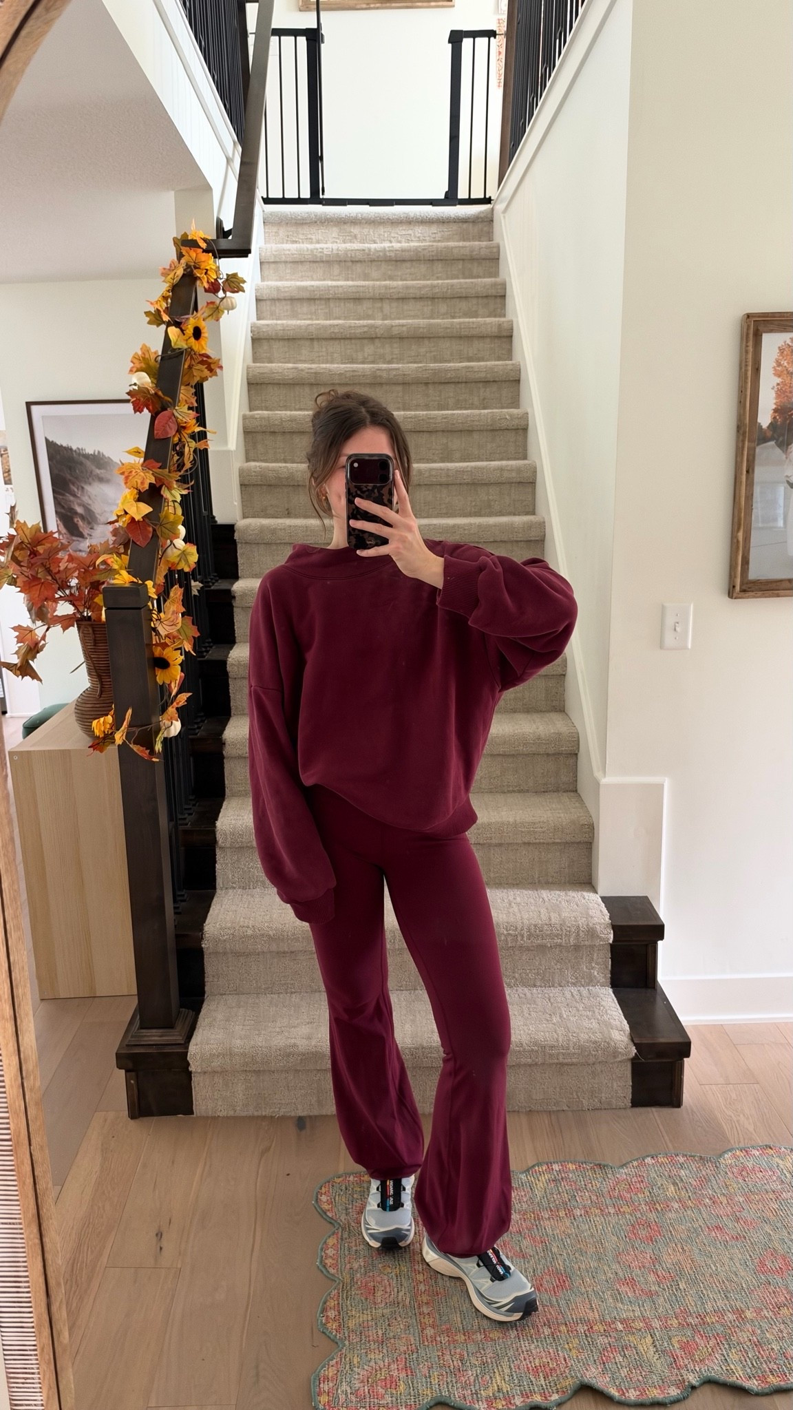 wearing medium in mockneck and small in pants! Sneakers restocked in this color way! 

Fall outfit

#LTKootd #LTKSeasonal