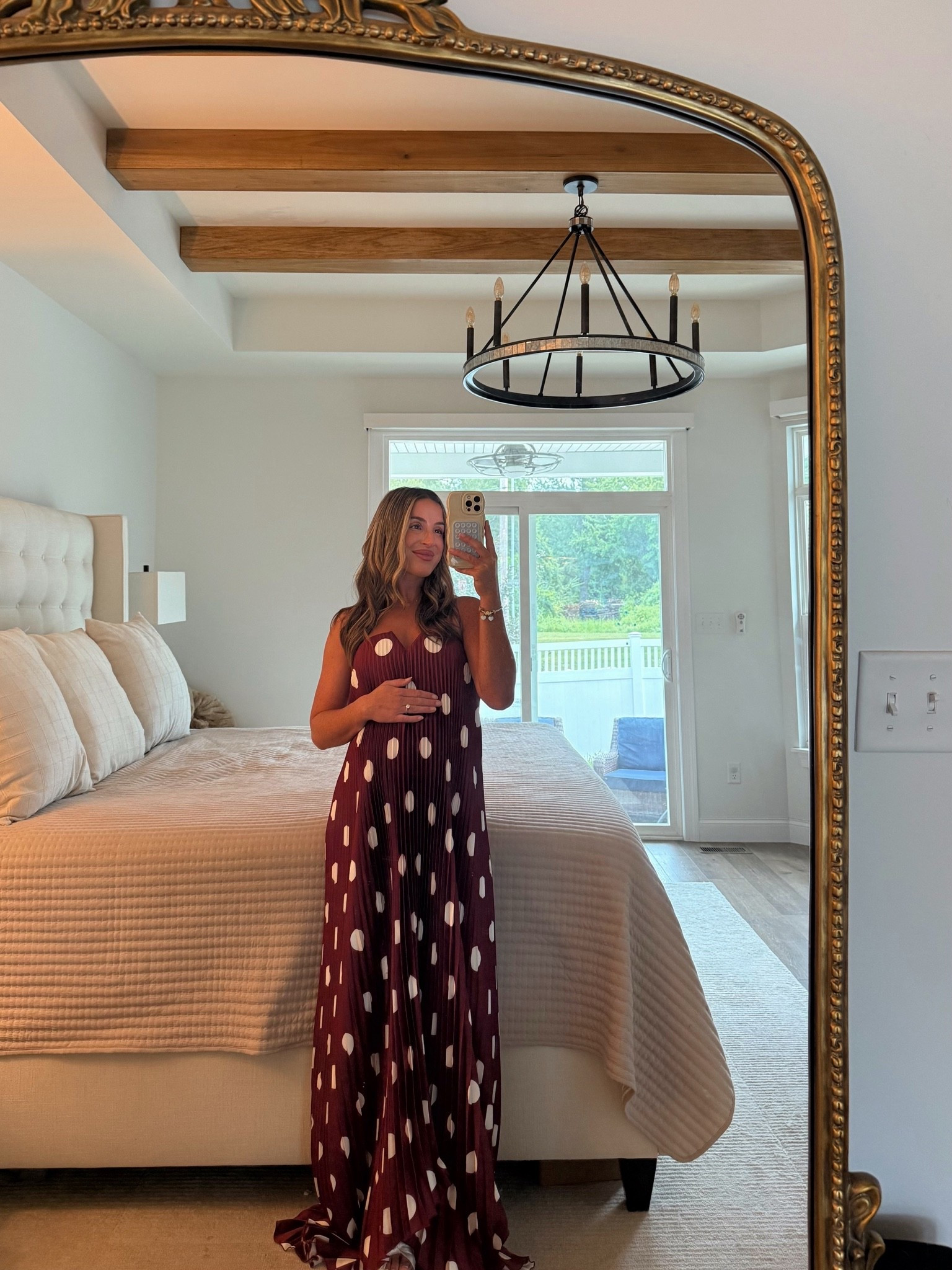 I’m 5’2” in the medium at 33 weeks pregnant! found mine on poshmark but revolve still has it in stock! 

bump friendly wedding guest dress 
Bump friendly dress
Bump friendly black tie wedding guest dress
Black tie wedding guest dress

#LTKBump #LTKWedding #LTKootd