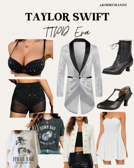 Taylor Swift Tortured Poets Department Era outfits for the Eras Tour! 

Swiftie 
TTPD
Eras Tour outfit 
The Eras Tour 

#LTKParties #LTKFindsUnder100 #LTKStyleTip