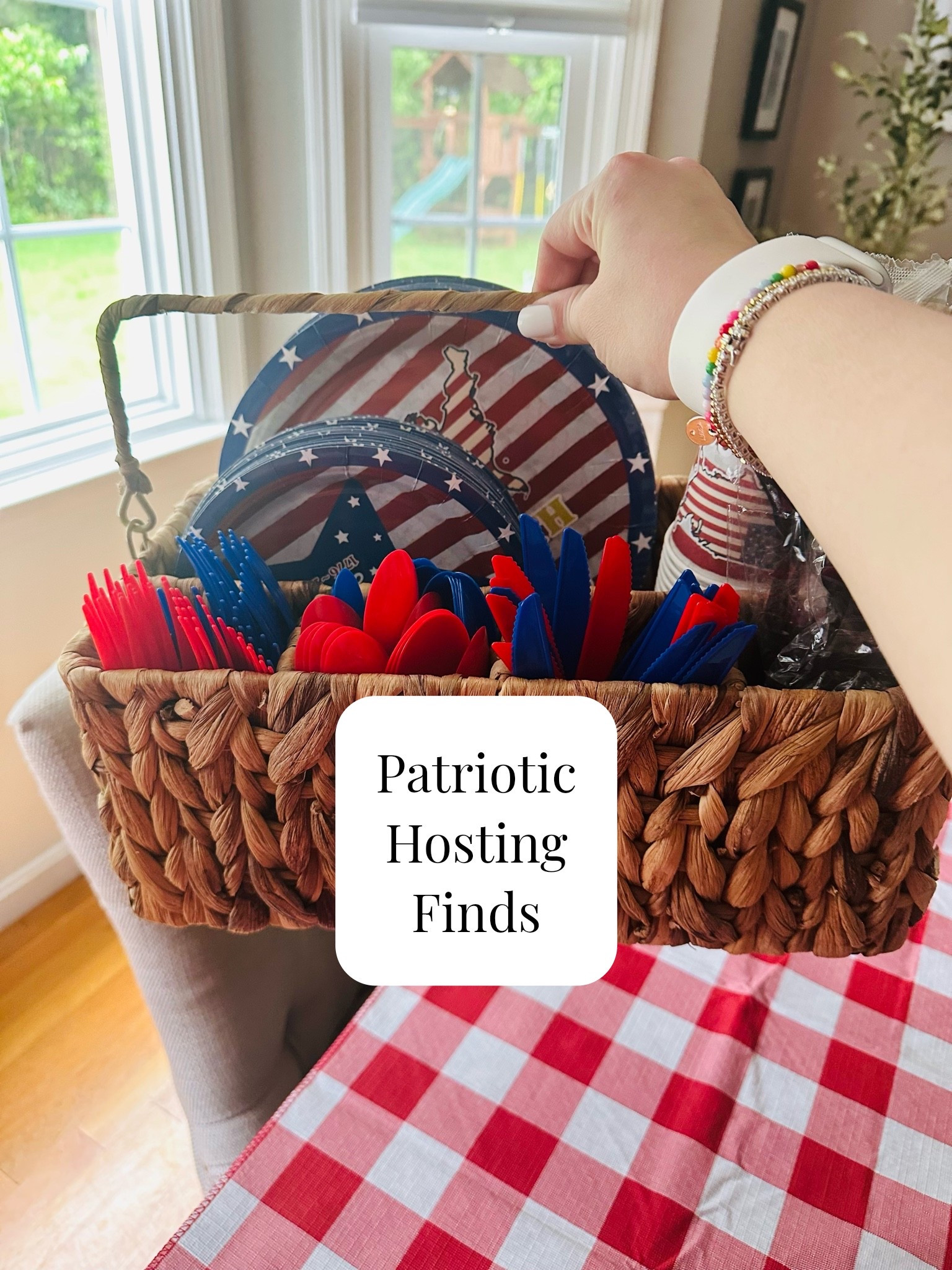 The weather may have canceled the outdoor barbecue, but we’re still making it feel festive inside 😂🇺🇸

Sharing the hosting finds we’re using this weekend plus a few more red, white, and blue favorites ❤️

Share this with someone hosting this summer
Follow me for daily finds + real life in between

patriotic hosting finds | Memorial Day hosting ideas | Fourth of July decor | red white and blue entertaining | summer hosting ideas | patriotic table decor | barbecue hosting finds | summer entertaining essentials | festive hosting decor | patriotic party setup

#MemorialDayWeekend #FourthOfJulyDecor #SummerHosting #PatrioticDecor

#LTKSeasonal #LTKHome #LTKSaleAlert