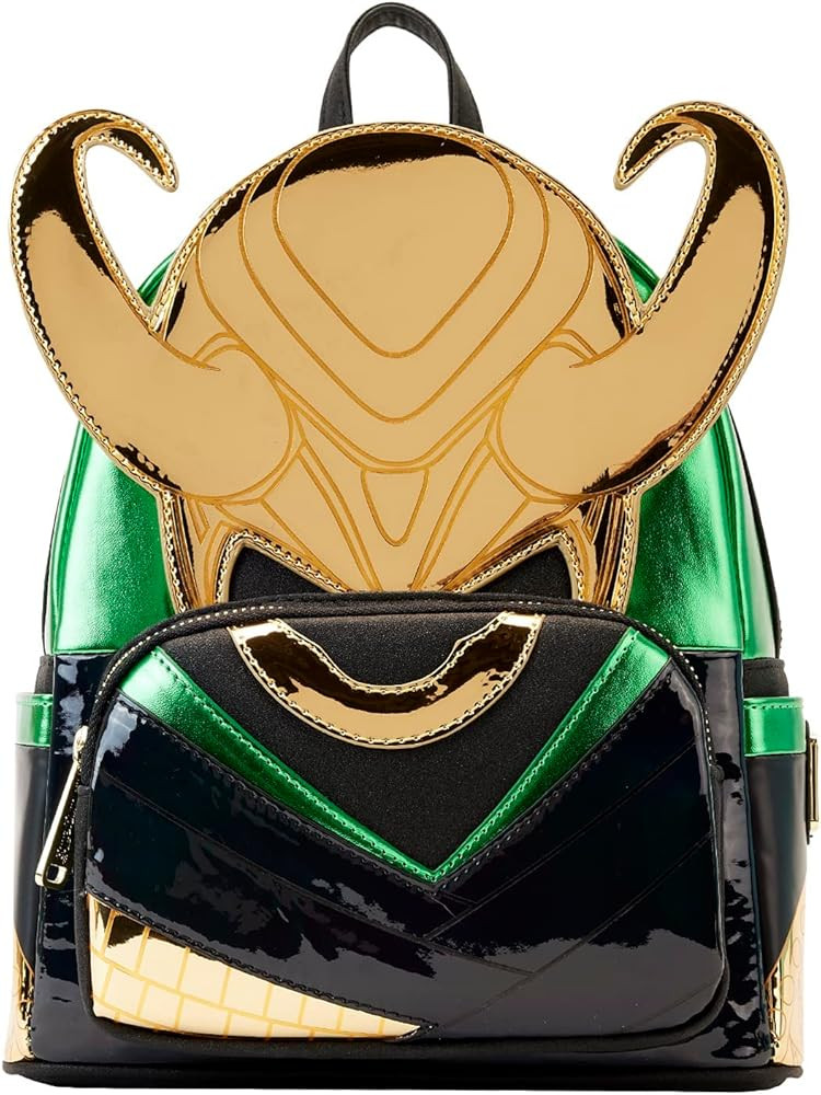 Loungefly Marvel Shine Loki Mini Backpack Standard | Amazon (US)