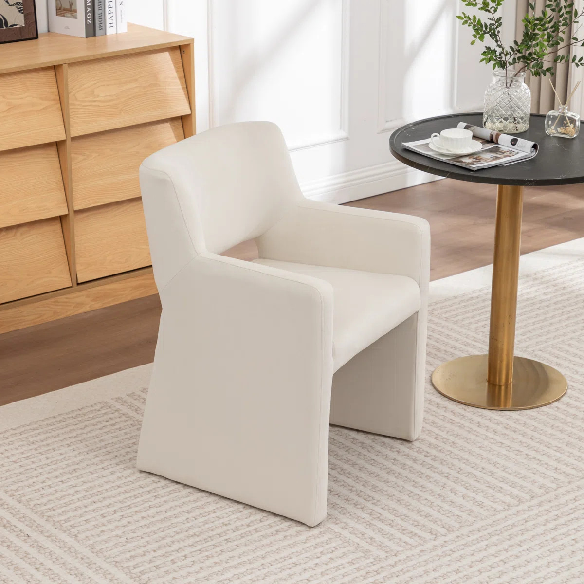 Hambrook Velvet Upholstered Dining Chair | Wayfair North America