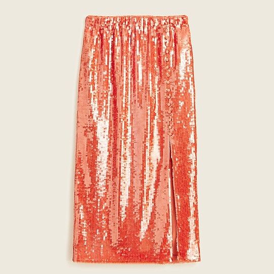 Sequin midi skirt | J.Crew US