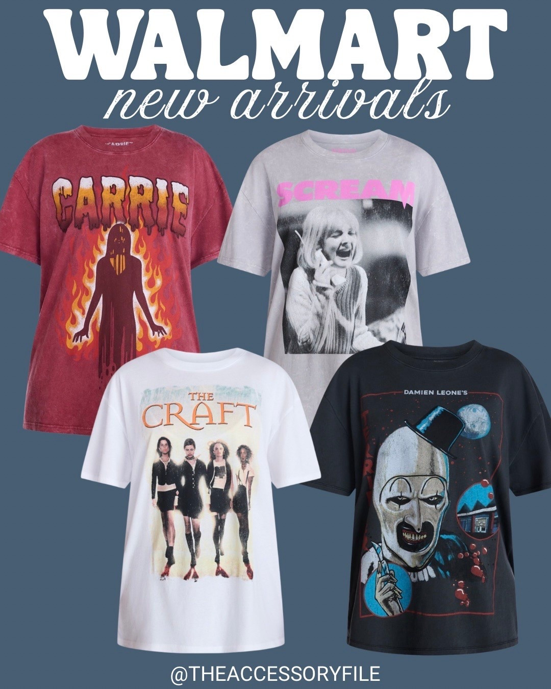 New Halloween graphic tees 

Walmart finds, Walmart fashion, Walmart style, fall outfits, fall style, fall fashion

#LTKvlog #LTKSeasonal