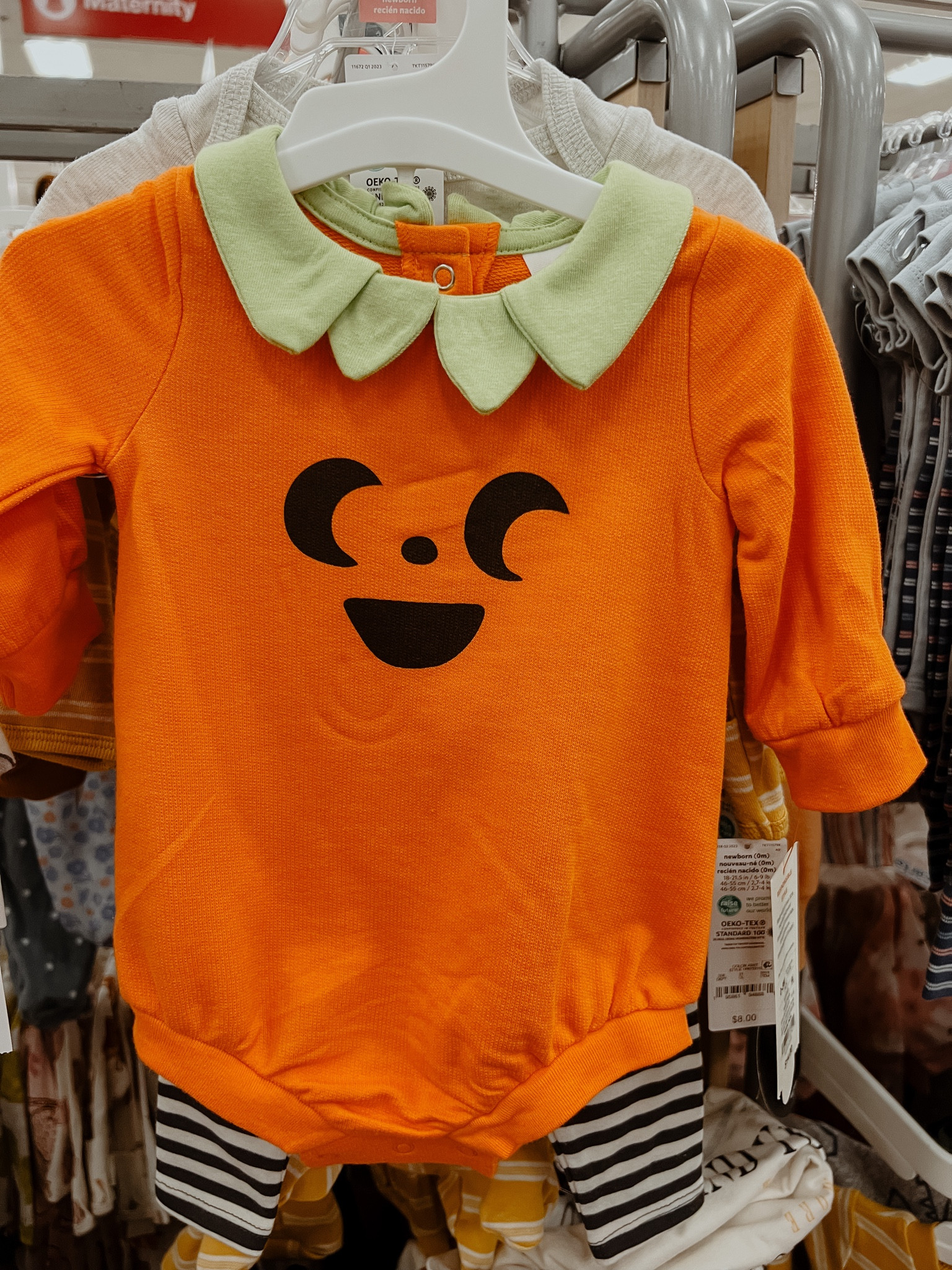 Baby Pumpkin Romper Set #baby #onesie #pants #babypumpkin #halloweenclothes #babyoutfit #babyootd #targetclothes #targetootd #pumpkinonesie #under20 #under15 #targetclothing #babyonesie #kidsclothing #fallootd

#LTKHoliday #LTKHalloween #LTKkids