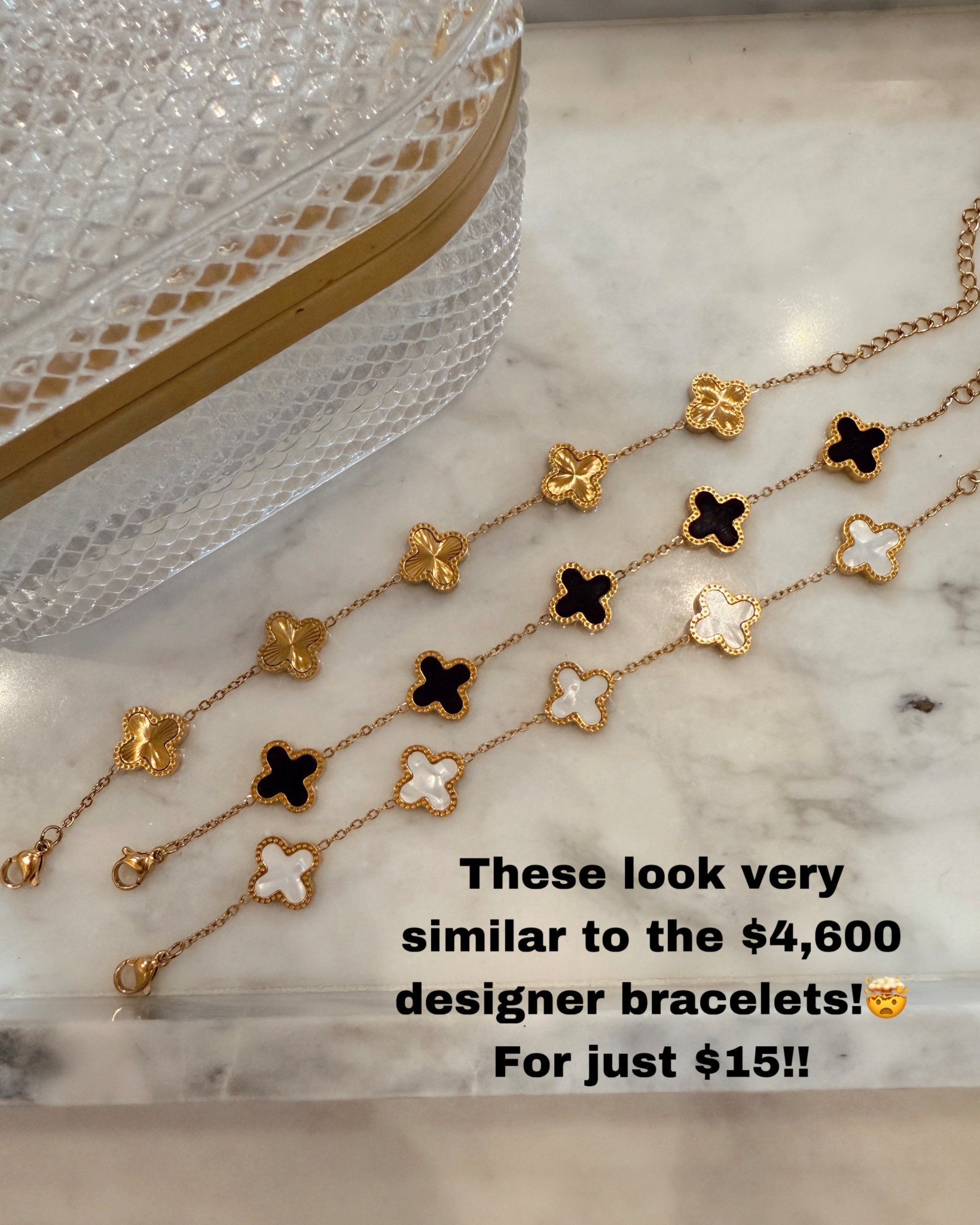 Designer-inspired and sooo pretty from Amazon!😍😍



#LTKStyleTip #LTKFindsUnder50 #LTKBeauty