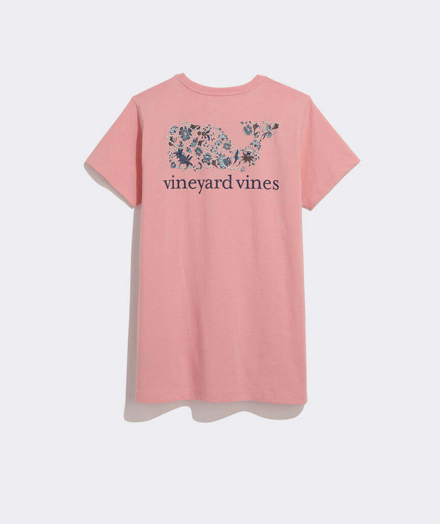 Paisley Floral Dynamic Whale Short-Sleeve Pocket Tee | vineyard vines