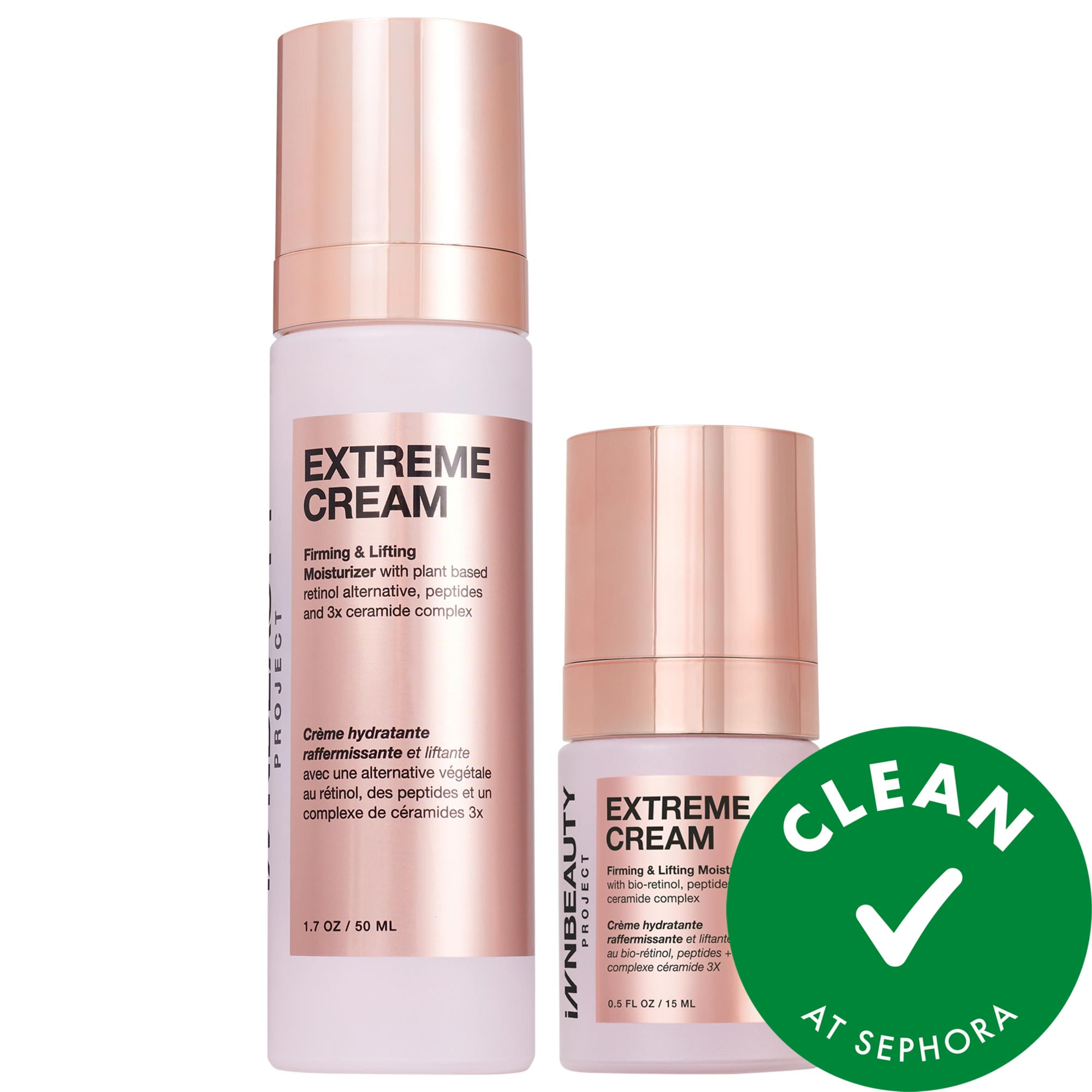 INNBEAUTY PROJECT Extreme Cream Home & Away Duo 50 mL + 15 mL Duo | Sephora (US)