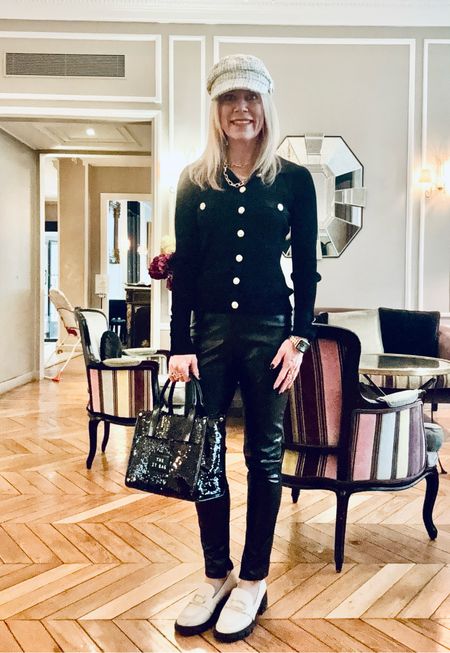 Paris daytime outfit…this top you can unbutton from the waist which is perfect with high-waist jeans. Perfect day to night look if you archer high heel boots.

#LTKtravel #LTKMostLoved #LTKSeasonal