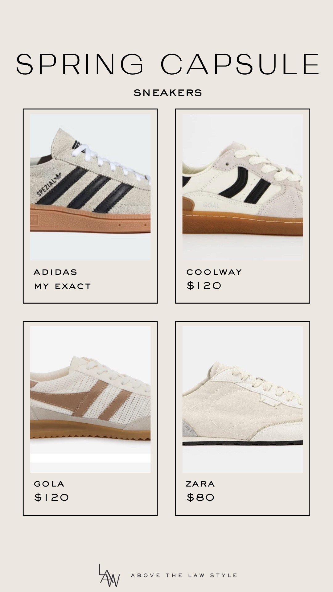 Spring Capsule: Sneakers

#LTKOver40 #LTKSeasonal