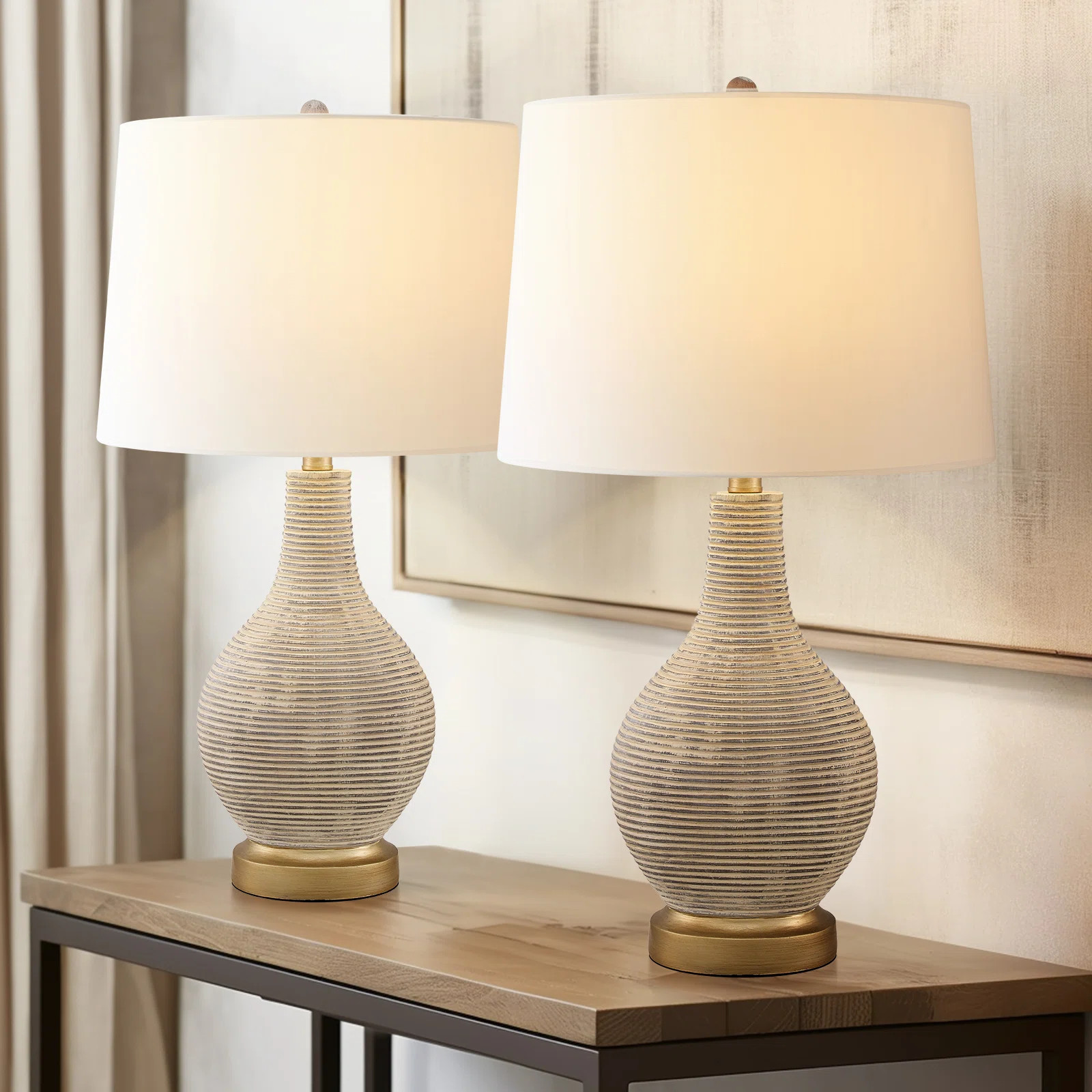 Willa Arlo™ Interiors Platt Resin Table Lamp & Reviews | Wayfair | Wayfair North America