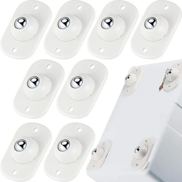 Self Adhesive Caster Wheels Appliance Rollers Appliance Sliders for Kitchen Appliances 360° Swiv... | Walmart (US)