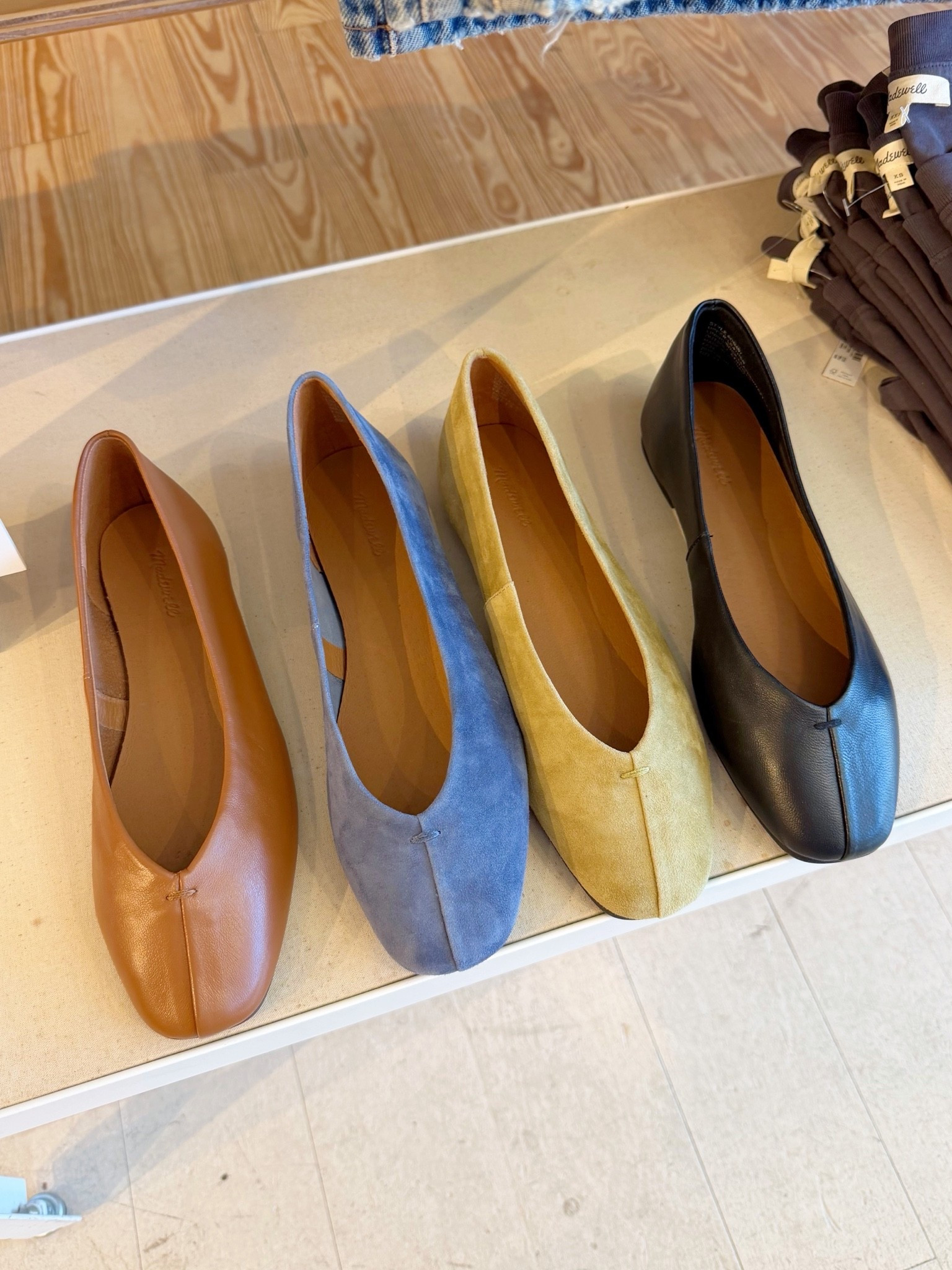 LTK x Madewell Sale! 20% off sitewide with code LTK20. Lots of new arrivals for fall like these pretty leather and suede ballet flats! Beautiful shoes for fall outfits and business casual workwear outfits.

#LTKxMadewell #LTKSaleAlert #LTKOver40