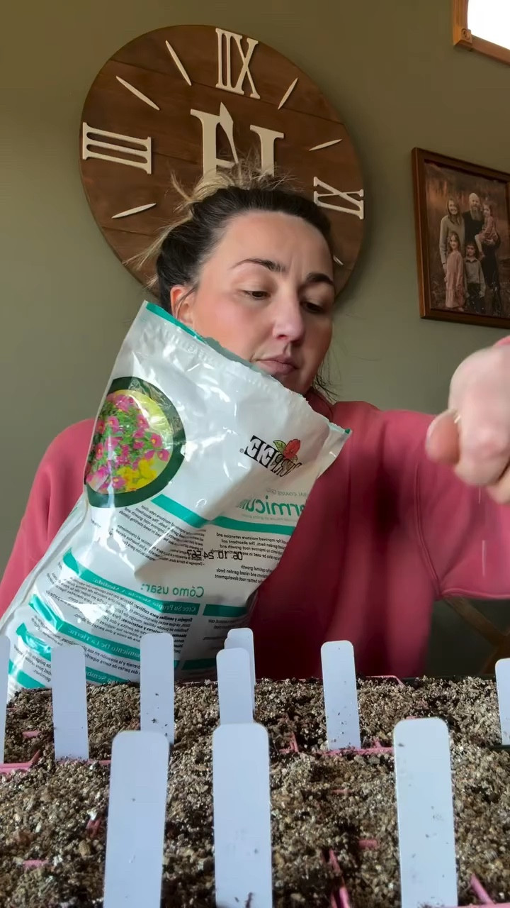 🌱 Your seedlings fighting for their life?? Yeah… same 😅

If they sprout and then immediately ✨struggle✨… it’s probably not you (ok… maybe a little 😆)

It’s your soil.

Enter: vermiculite —

✨ Keeps your soil from drying out in 0.2 seconds
✨ Stops that weird crunchy crust on top
✨ Gives baby roots a fighting chance
✨ Helps prevent the dreaded seedling flop

What I do:
Plant seeds → sprinkle vermiculite on top → water

And somehow… it works every time 🌿

Also — Epic Gardening seedling trays are still on sale and honestly… they make this whole process way easier 🙌 ￼

Save this so your next batch doesn’t humble you 🤍

#seedstarting #gardeningtips #zone4garden #epicgardeningspringsale #epcigardening