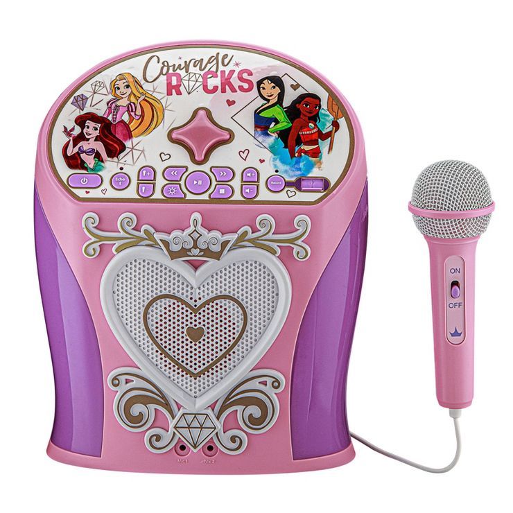 Disney Princess iHome EZ Link Bluetooth Karaoke Machine | Target