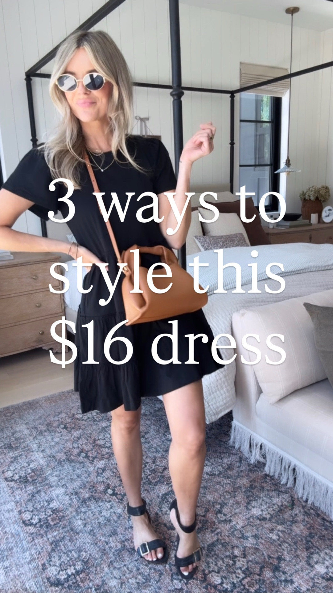 Three ways to style this $16 Walmart dress! 🖤

#LTKootd #LTKSeasonal