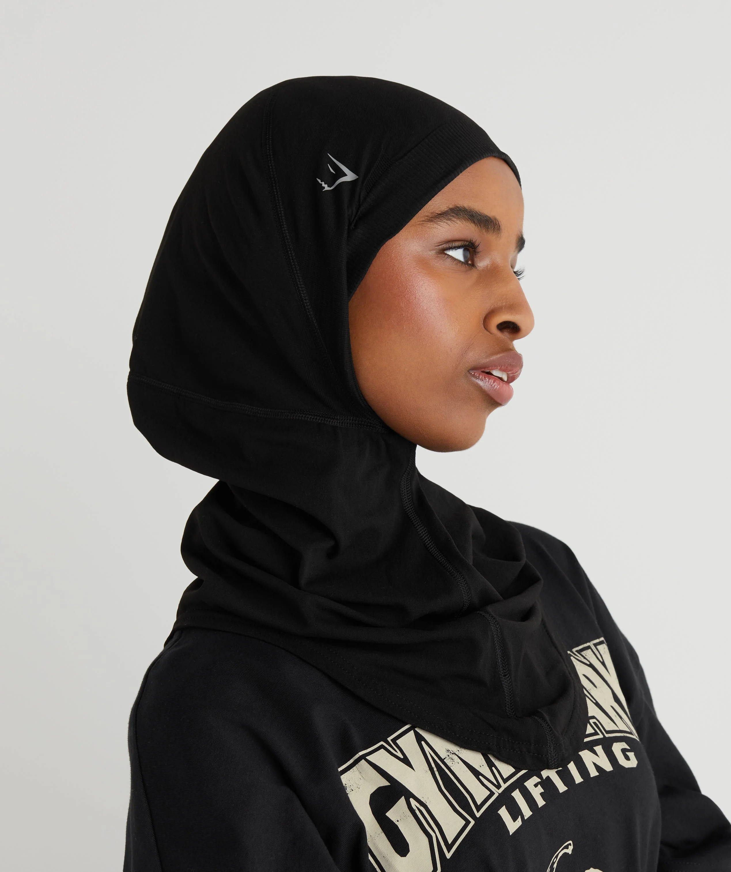 Gymshark Seamless Hijab - Black | Gymshark US