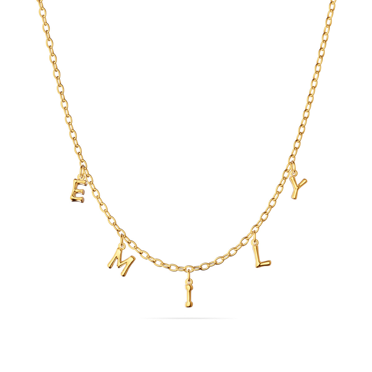 Made Mine Fine Name Necklace (Gold) | Abbott Lyon