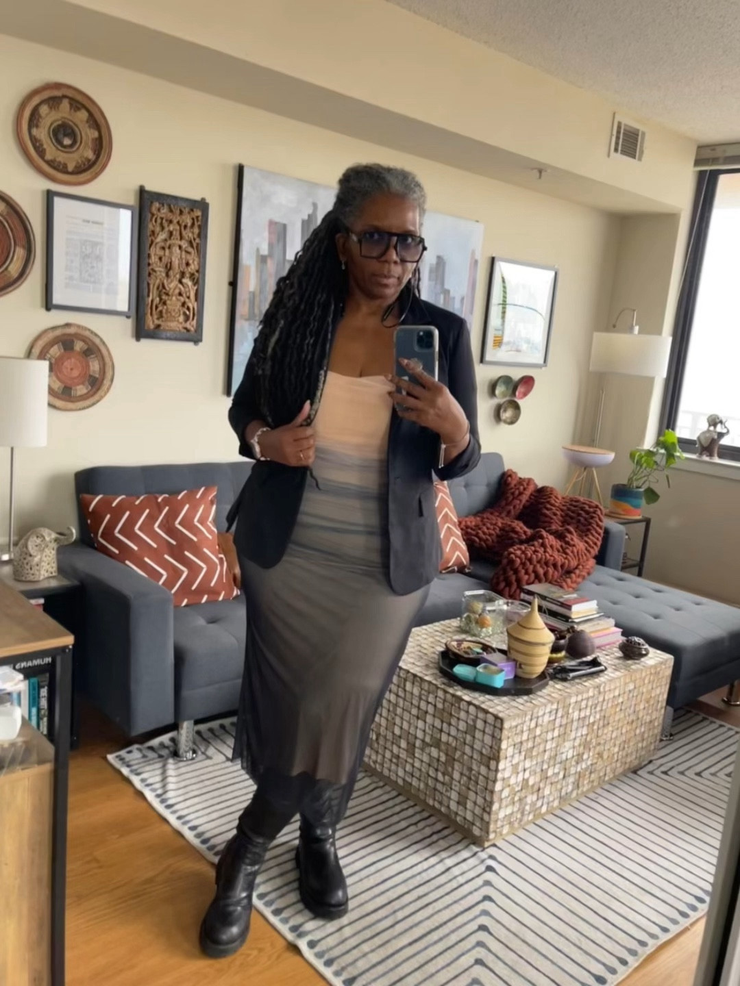 You don’t have to adjust your set.  Sometimes the simplest design (a simple dress) becomes a standout ✨ with the addition of an ombré effect.  Dress is Zara, but I’ve added options.  

#LTKworkwear #LTKstyletip #LTKplussize