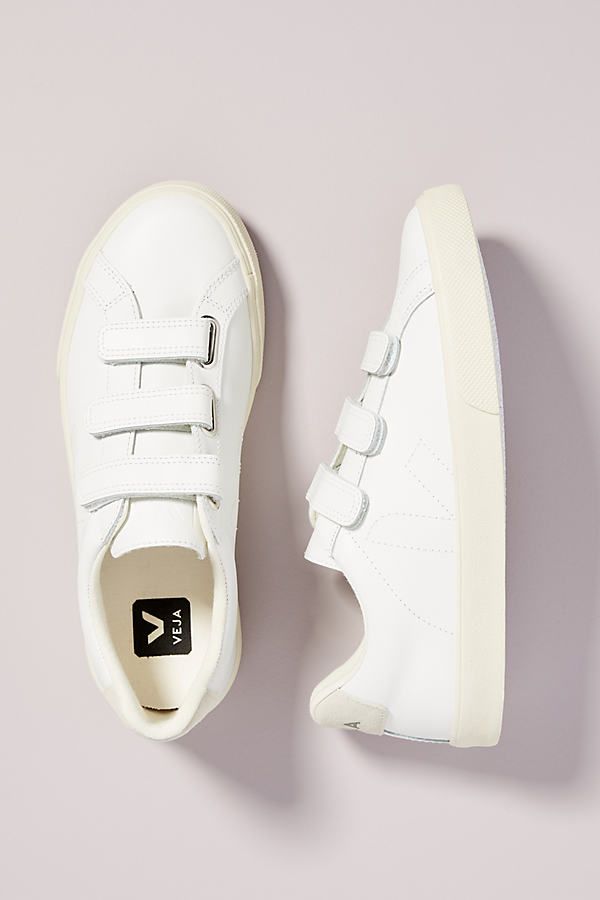 Veja 3-Lock Sneakers By Veja in White Size 35 | Anthropologie (US)