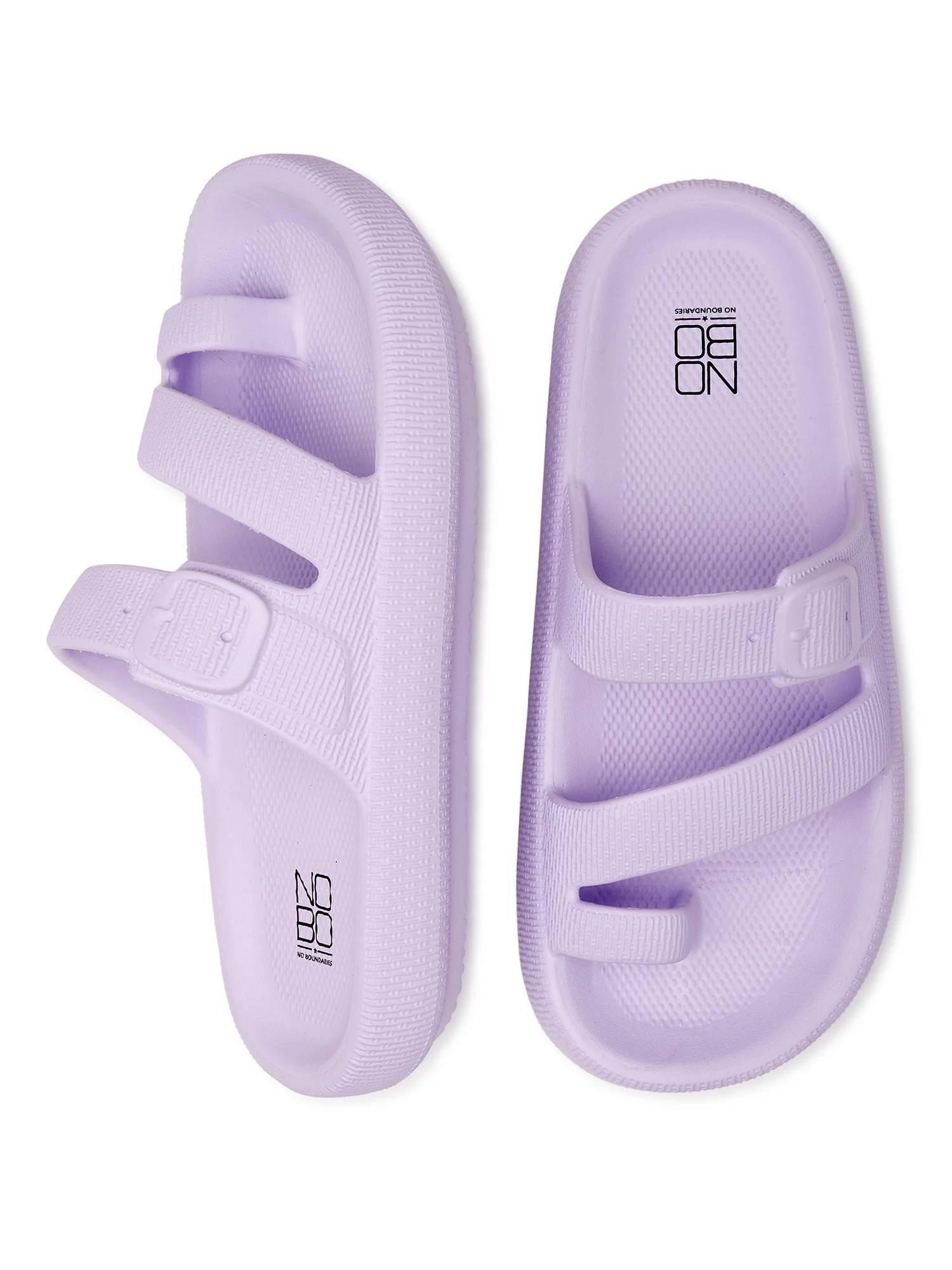 No Boundaries Womens Comfort Slide Toe Thong - Walmart.com | Walmart (US)