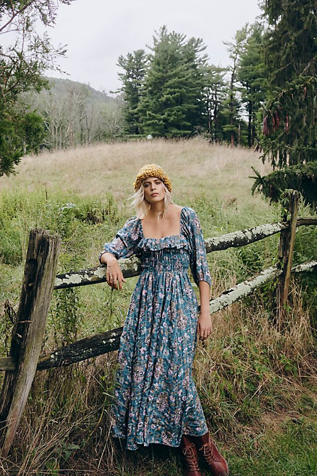 Oasis Printed Midi Dress | Free People (Global - UK&FR Excluded)