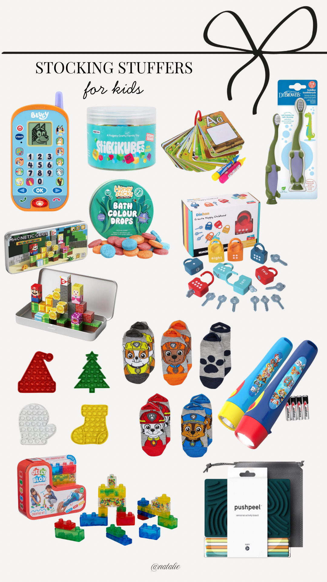 Stocking stuffers for kids!🎁

Gifts for Toddler, gifts for kids, gift guides, Christmas gift, Amazon gift 

#LTKKids #LTKGiftGuide #LTKHoliday