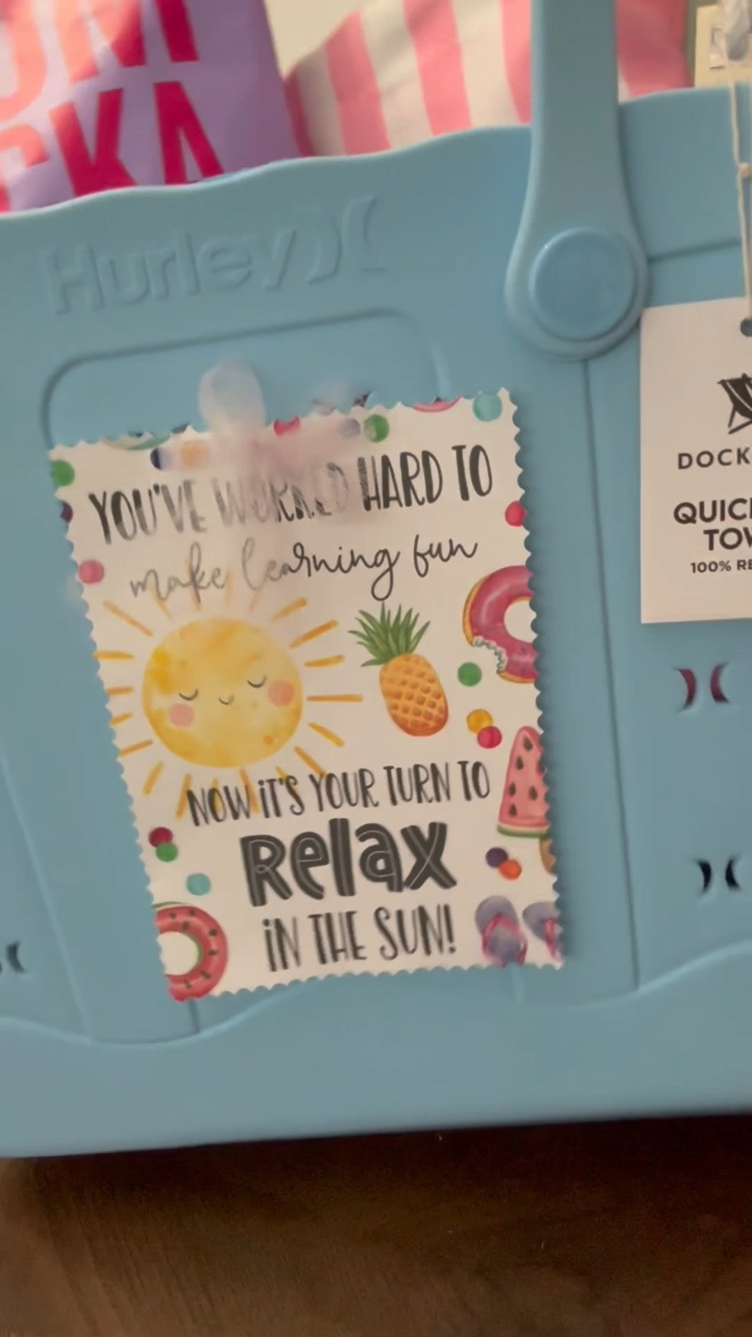 Kicking off Teacher Appreciation Week with a splash! Day 1 is all about relaxation—this beach bag is packed with everything our amazing teacher needs to soak up the sun and unwind after a year of making learning fun. You deserve it!


#TeacherAppreciationWeek #GiftIdeas #BeachVibes #ThankYouTeacher #DIYGiftBag

#LTKItBag #LTKSwim #LTKGiftGuide