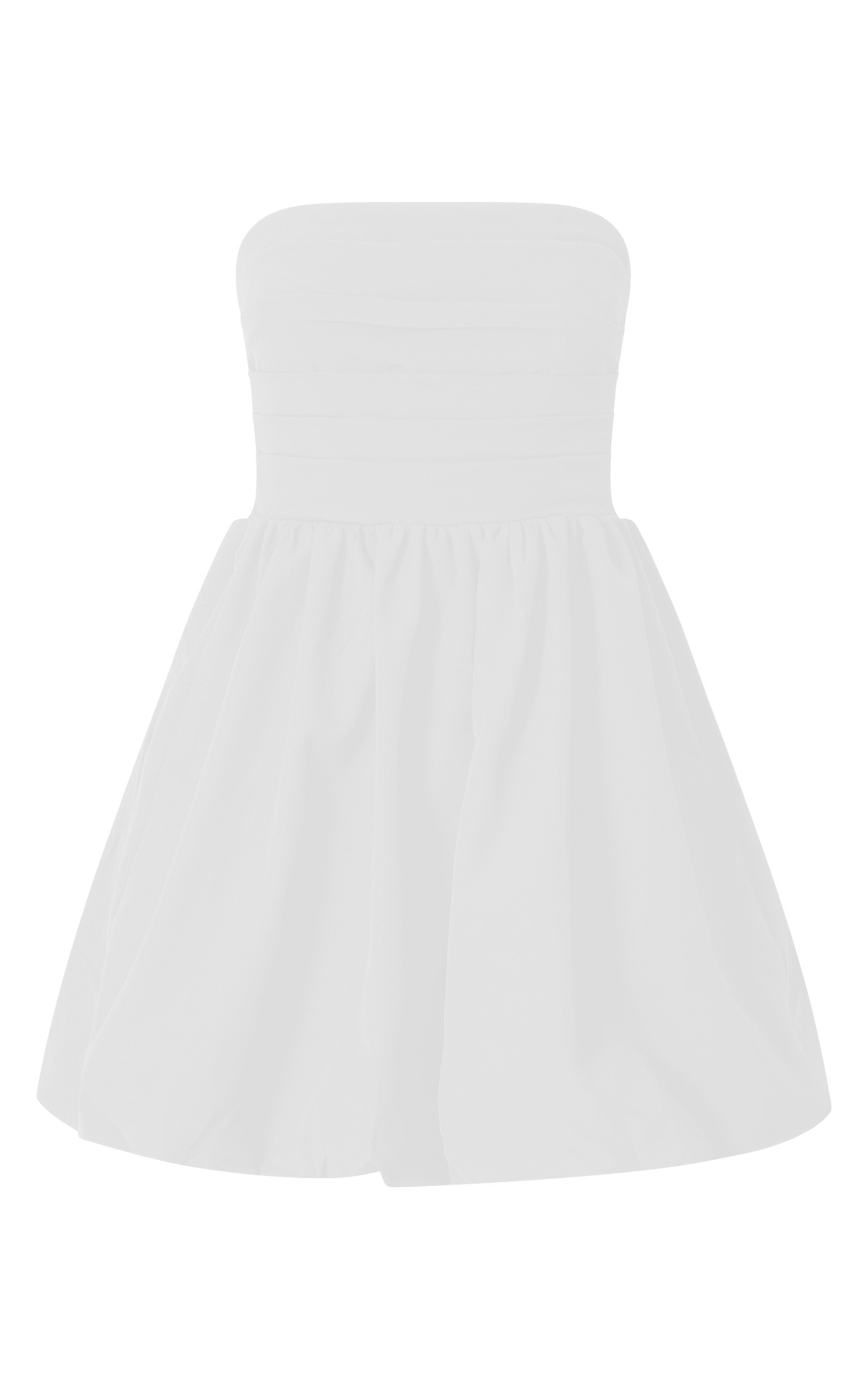 Shaima Mini Dress - Strapless Dress in White | Showpo (US, UK & Europe)