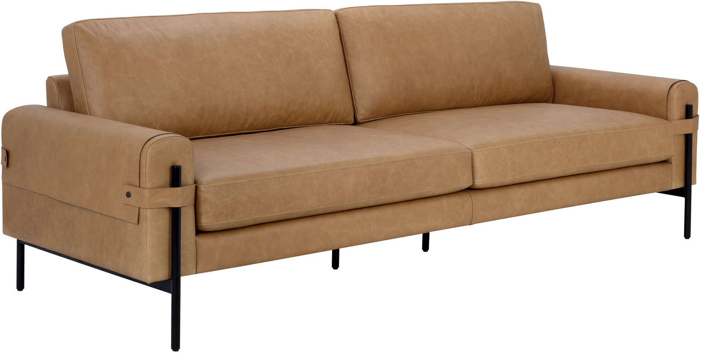 Camus Sofa In Matte Black | 1stopbedrooms
