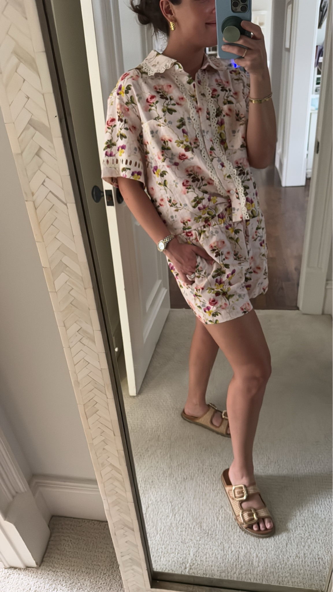 Hill House sets are gold. Wearing a medium in both 

#LTKSeasonal #LTKShoeCrush #LTKStyleTip