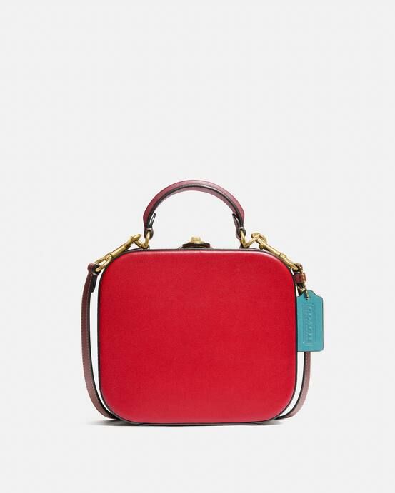 Lunar New Year Square Bag In Signature Canvas | Coach Outlet