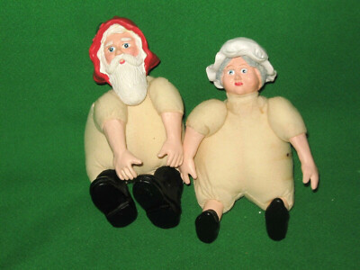 MINI MUSLIN SANTA & MRS CLAUS DOLLS    JUST FOR KEEPS  VINYL & CLOTH Set # 2 | eBay | eBay US