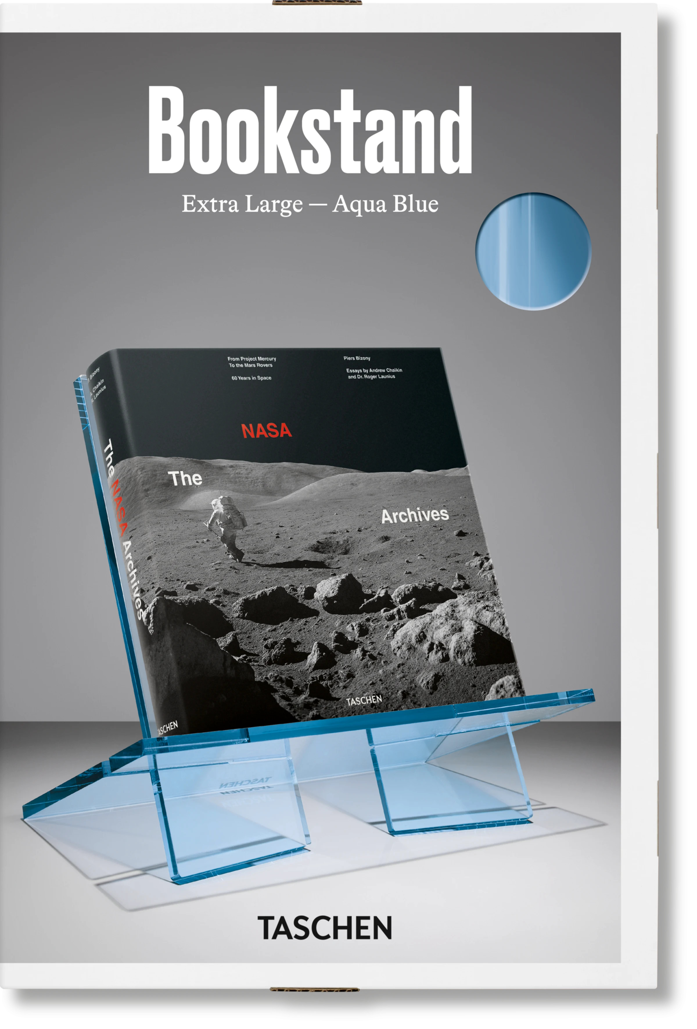 Bookstand. Extra-Large. Aqua Blue. TASCHEN Books | TASCHEN