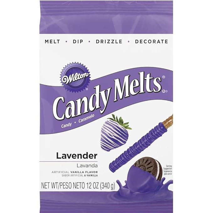 Wilton 1911-1358 Lavender Candy Melts, 12-Ounce | Amazon (US)