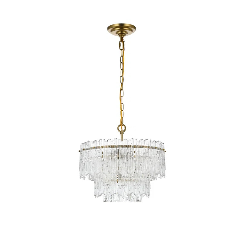 Erastus 4 - Light Dimmable Tiered Chandelier | Wayfair North America