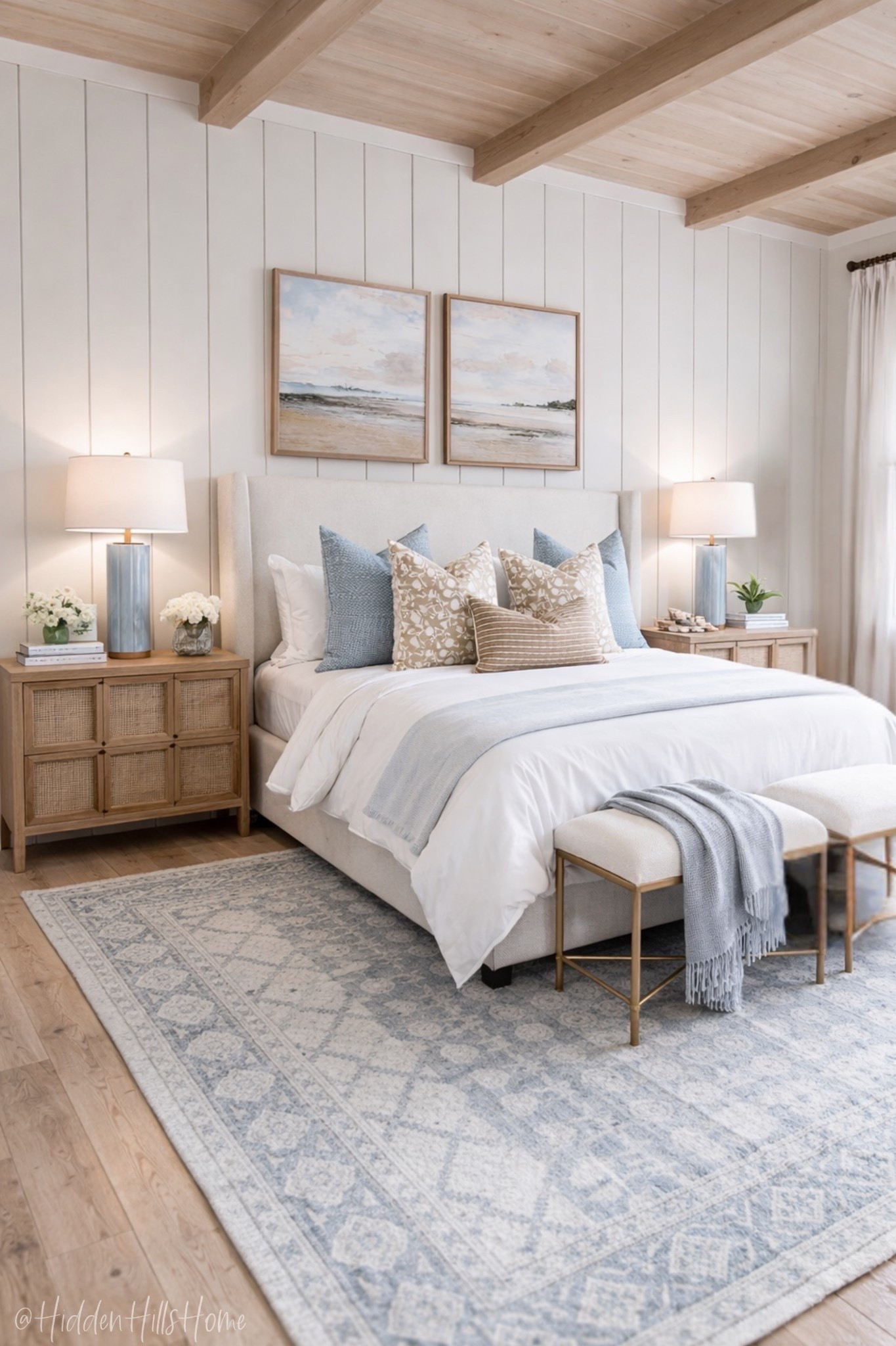 Coastal bedroom decor mood board, bedroom design ideas, home decor, bedding, master bedroom, beach house bedroom, nightstands #coastal

#LTKHome #LTKSaleAlert #LTKSeasonal