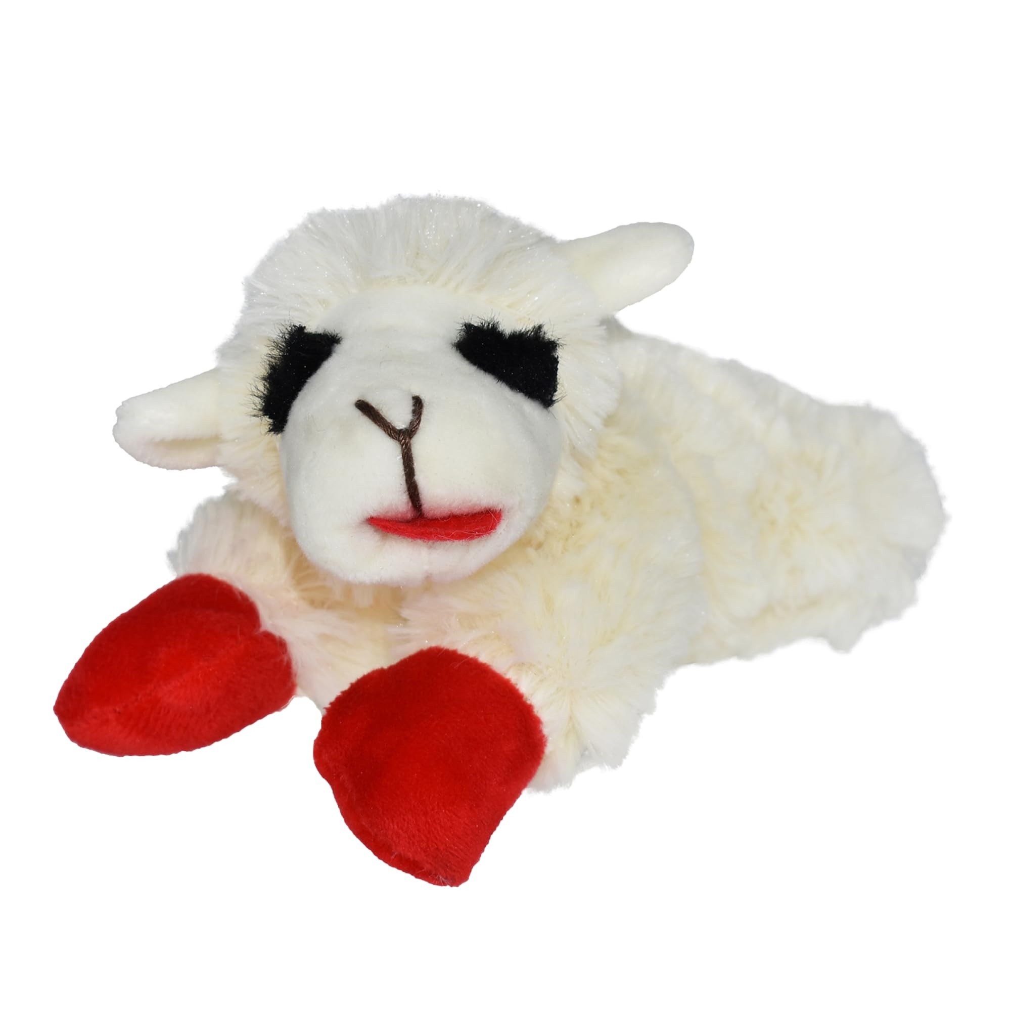 Multipet Lamb Chop Dog Plush Toy - Squeaky Toy for All Dogs - Extra Soft Plush - Stuffed Animal D... | Amazon (US)