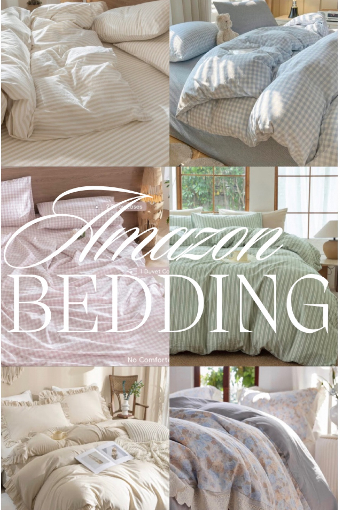 My favorite bedding sets from Amazon! Such cute spring prints.

Duvet cover
Spring bedding
King bed 
Amazon
Linen
Gingham bedding


#LTKHome #LTKselfcare #LTKSpringSale