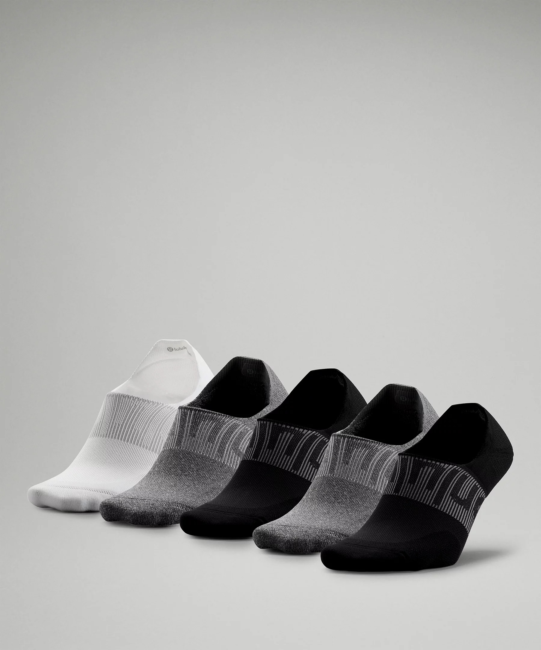 Men's Power Stride No-Show Sock with Active Grip 5 Pack Online Only | Lululemon (US)