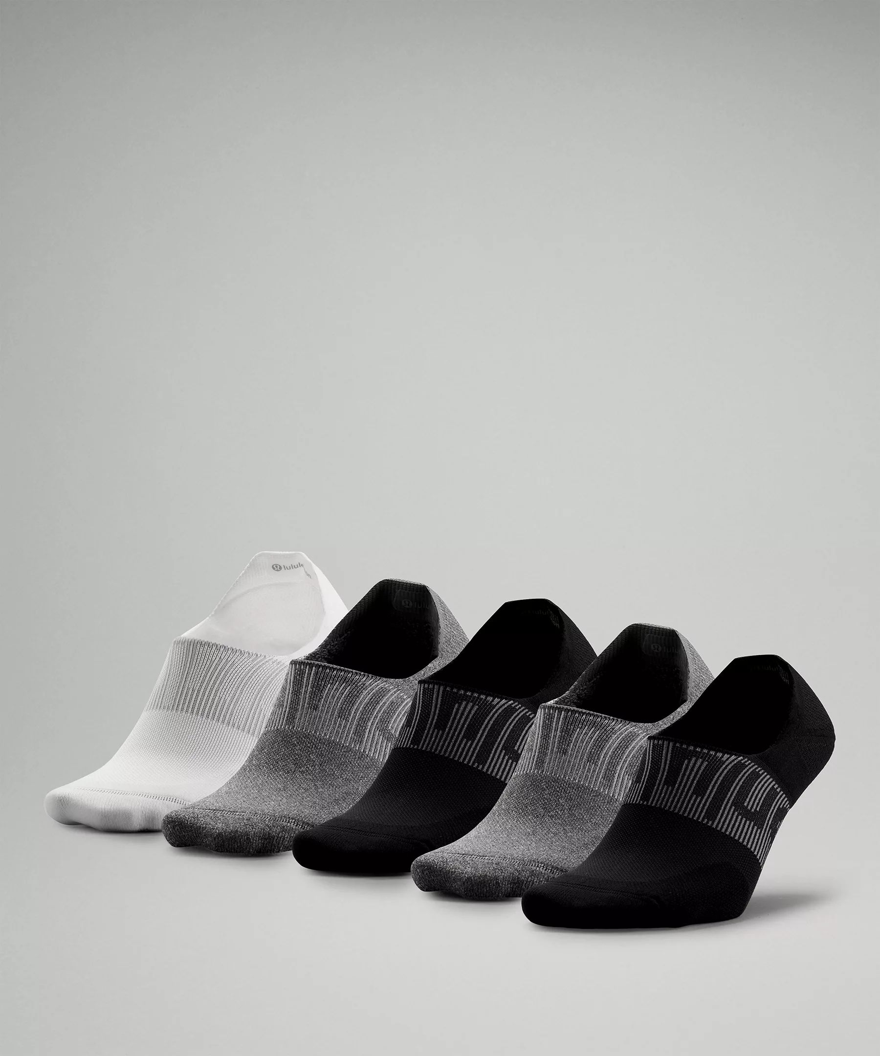 Power Stride No-Show Sock with Active Grip 5 Pack | Lululemon (US)