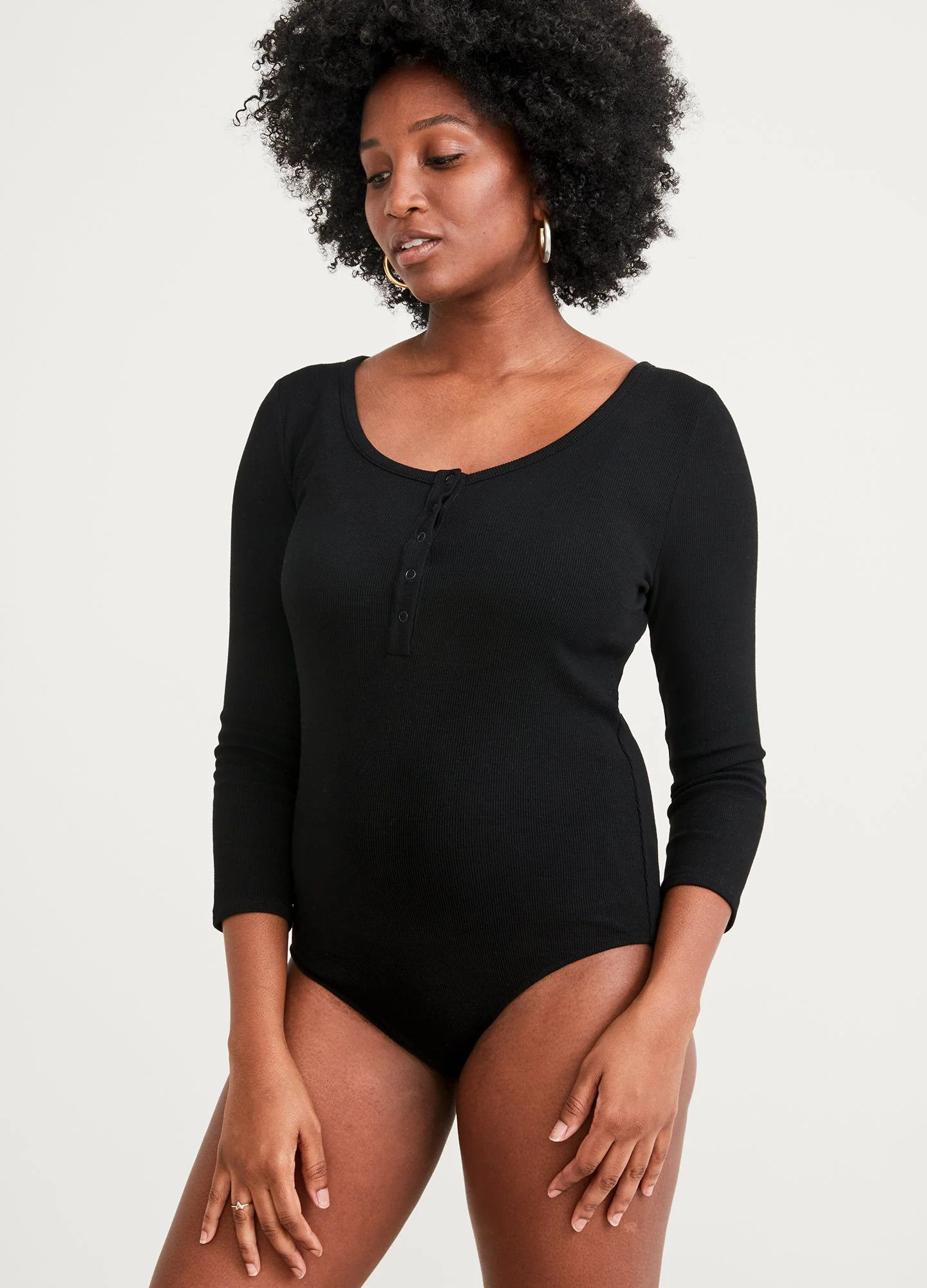 the softest rib nursing bodysuit | HATCH Collection