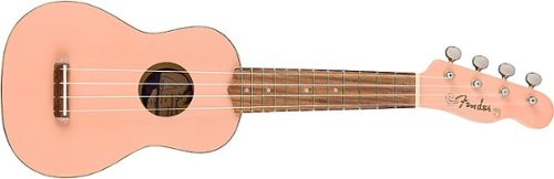 Fender - Venice Soprano 4-String Ukulele - Shell Pink | Best Buy U.S.
