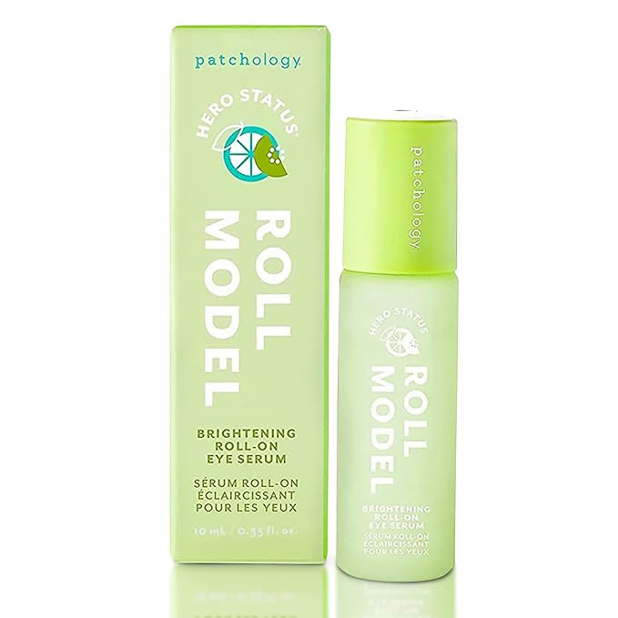 Patchology Jade Eye Roller with Vitamin C – Roll Model dark eye circle remover brightens delica... | Amazon (US)