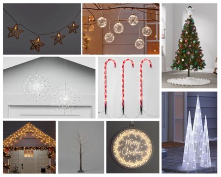 Target Christmas decor on major sale! Christmas trees and lights and outdoor decor

#LTKunder50 #LTKhome #LTKHoliday